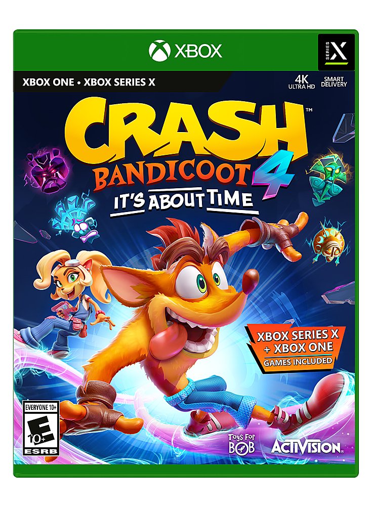 47875785502 Crash Bandicoot 4 Its About Time - Xbox One Video Game -  Activision Classics