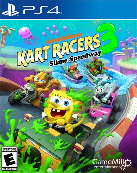 Picture of Game Mill 810110660069 Nickelodeon Kart Racers 3 Slime Speedway PS4 Game