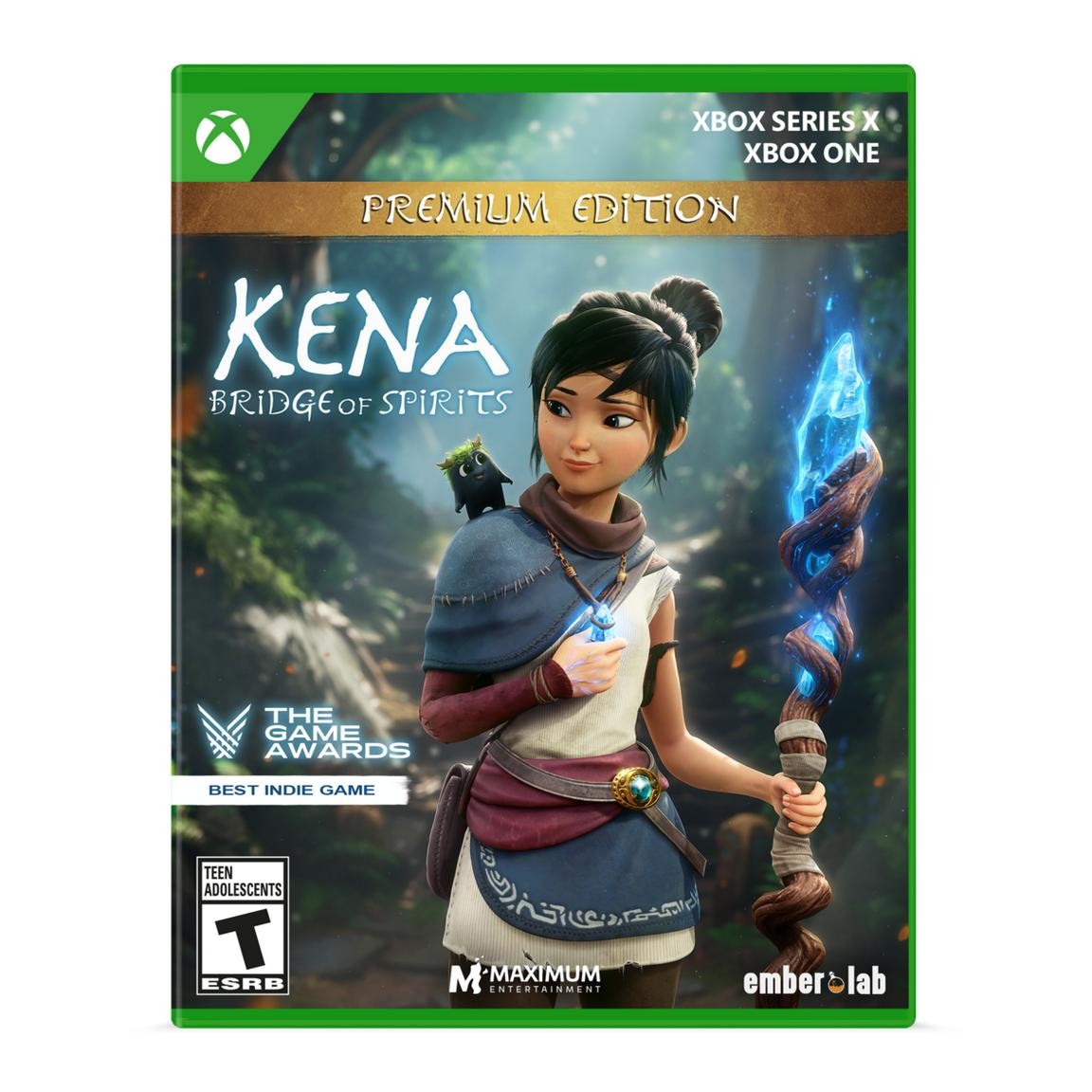 Picture of Maximum Gaming 814290018177 Kena Bridge of Spirits - Premium Edition Game for Xbox Series