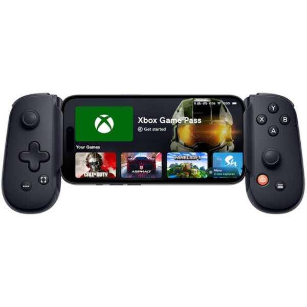 850041963174 Lightning Mobile Gaming Controller for iPhone Generation 2 - Xbox Gaming Accessory - Black
