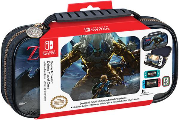 663293112203 Deluxe the Legend of Zelda Travel Case for Nintendo Switch, Multi Color