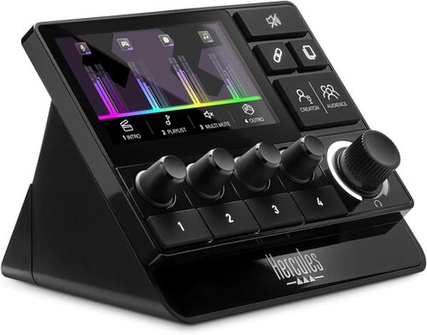 663296424174 Thrustmaster Stream 200 XLR Pro Audio Mixer Stream Controller for PC Game