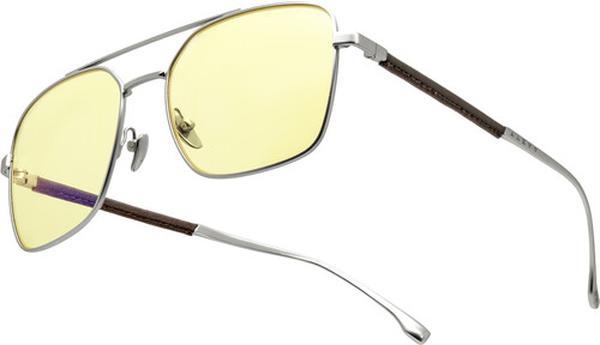 810003949547 Witcher White Wolf Computer Glasses, Steel Umber & Amber