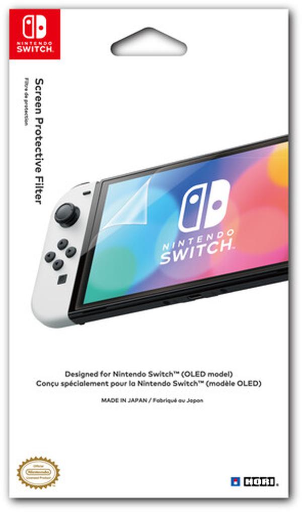 810050911009 Switch OLED Screen Filter for Nintendo Switch Game Consoles, Transparent