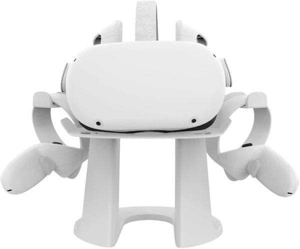 839928006555 Surge VR Oculus Controller Stand for Meta Quest 244 White