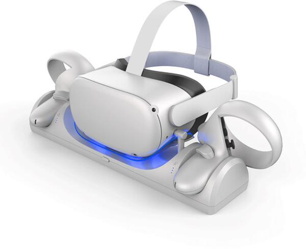 839928006562 Surge VR Oculus Charge Stand for Meta Quest 244 White
