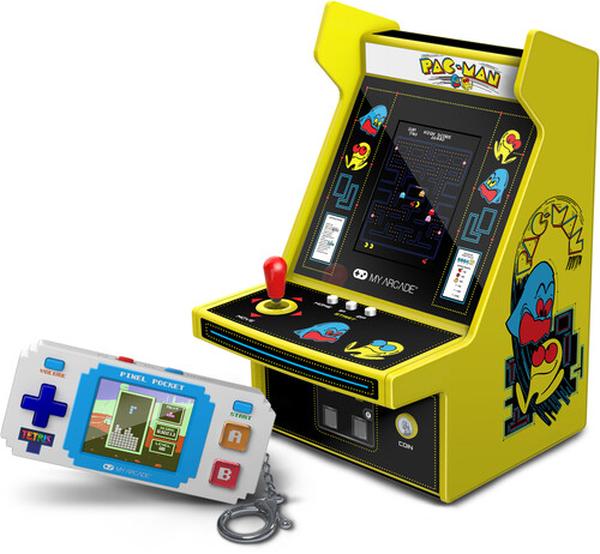 My Arcade 845620071180 DGUNL-7118 Pac-Man Micro Player Pro Plus Tetris Pixel Pocket Gaming System