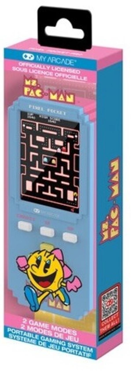 My Arcade 845620071319 DGUNL-7131 Ms. Pac-Man Pixel Pocket Pro Portable Handheld Gaming System