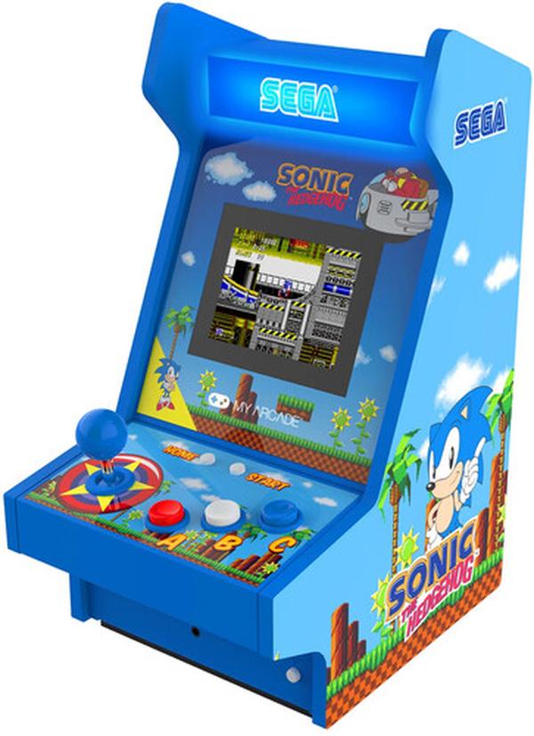 My Arcade 845620071586 DGUNL-7158 Sonic the Hedgehog Mighty Player Portable Retro Arcade Gaming System