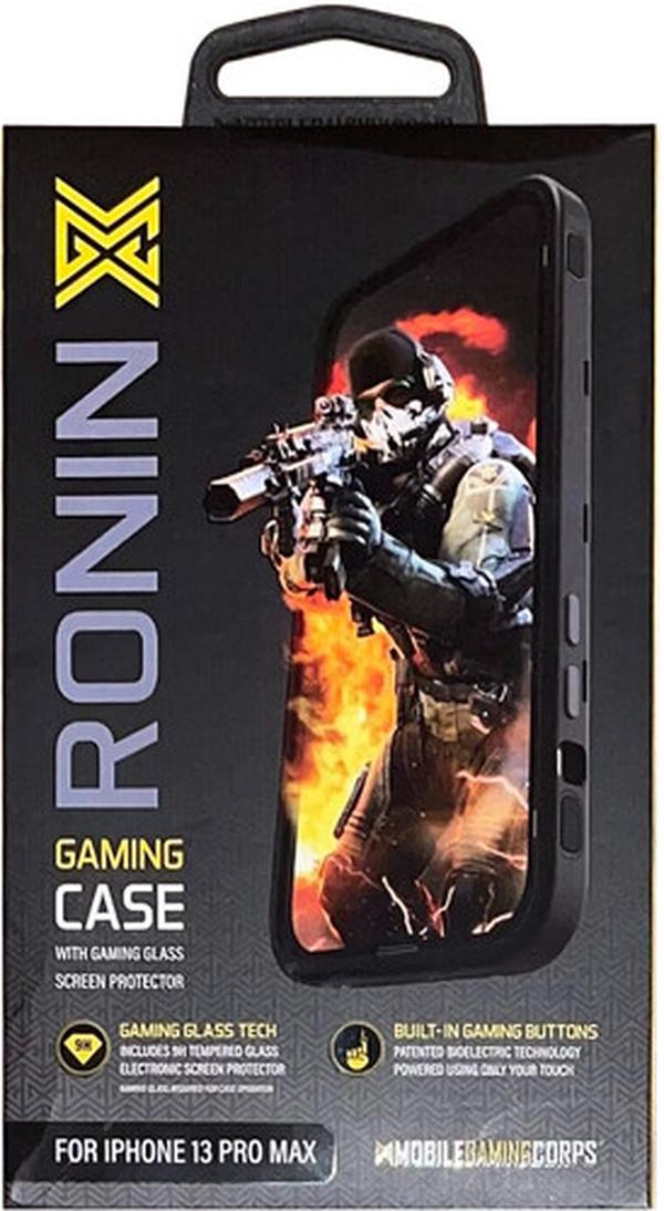 850008946578 Ronin Gaming Case for iPhone 13 Pro Max, Black
