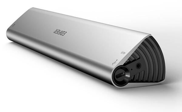 875674007019 MF200 Bluetooth Tabletop Sound Bar Speaker, Black