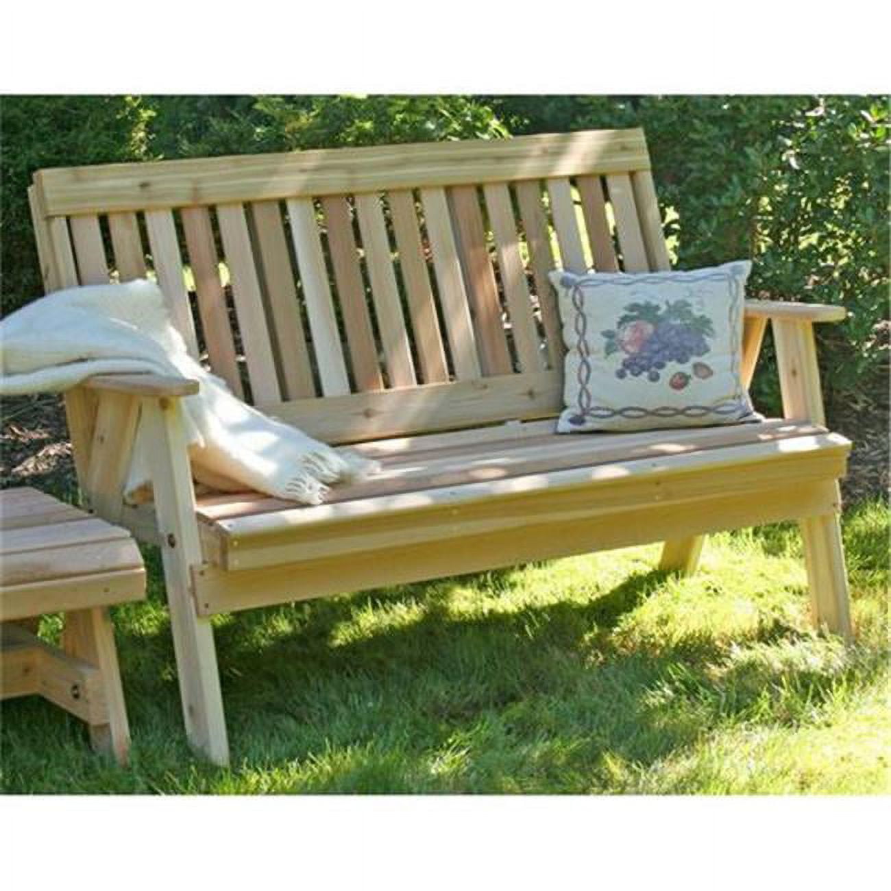 5 ft. Cedar Countryside Garden Bench