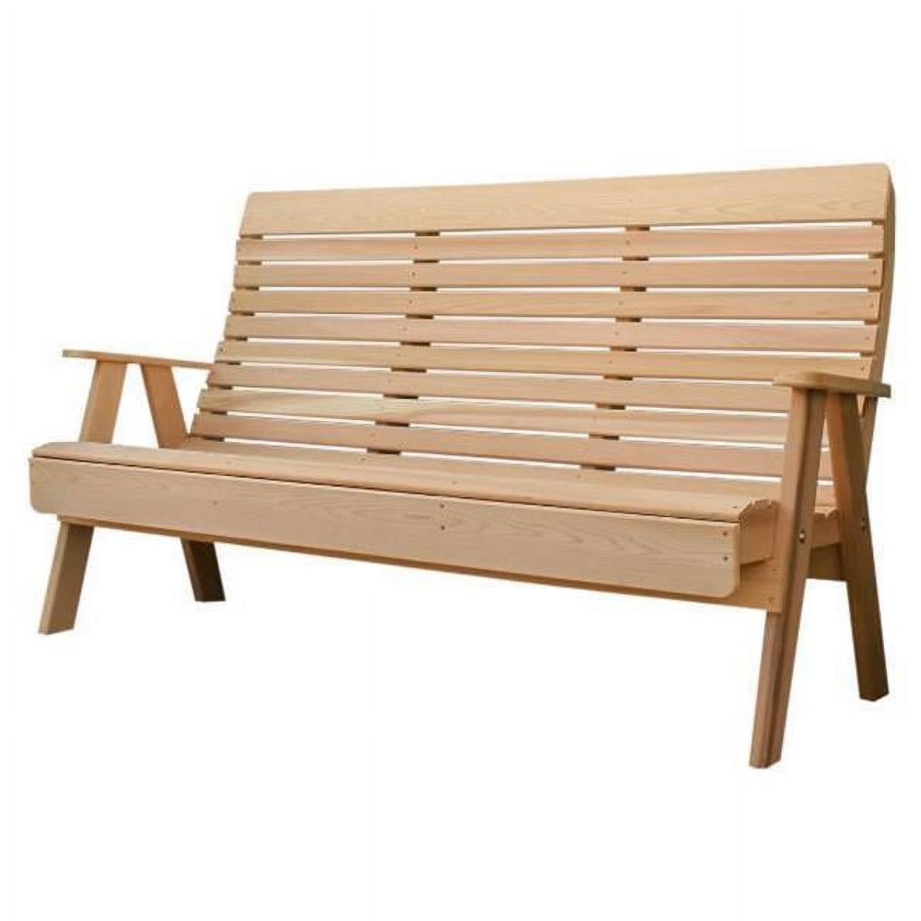 6 ft. Cedar Twin Ponds Highback Bench