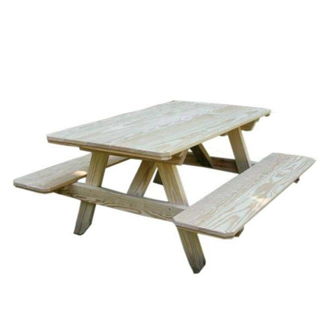 Picture of Creekvine Designs FCFTSACVD Treated Pine Kids Picnic Table