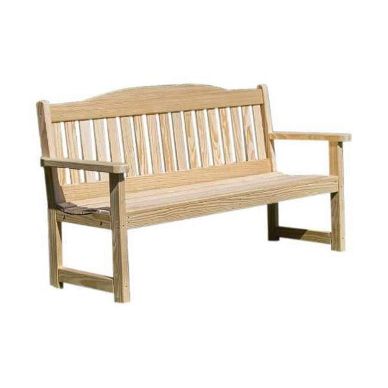 Picture of Creekvine Designs FEGB72CVD 76 in. Treated Pine English Garden Bench
