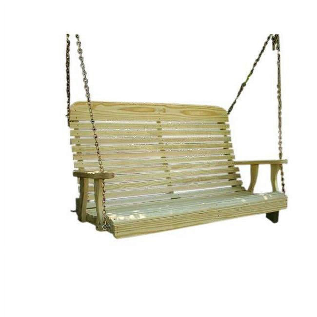 Picture of Creekvine Designs FS48HCBCVD 53 in. Treated Pine High Crossback Porch Swing