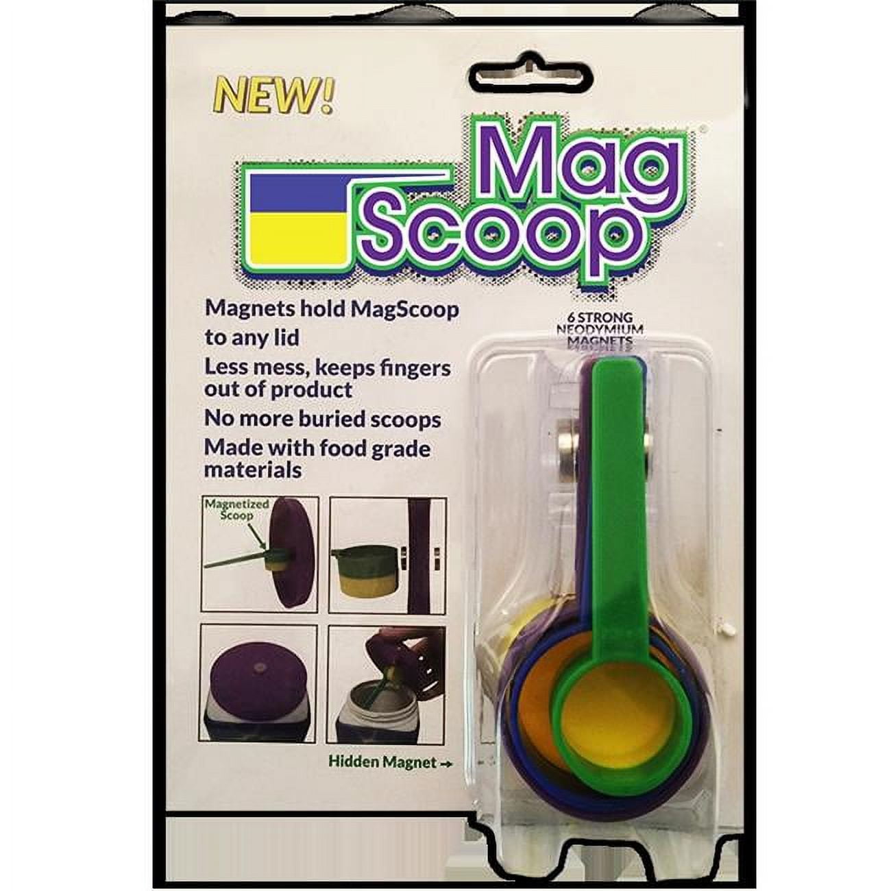 Picture of Club Clean MAGSCOOP Magnetic Food Scoops