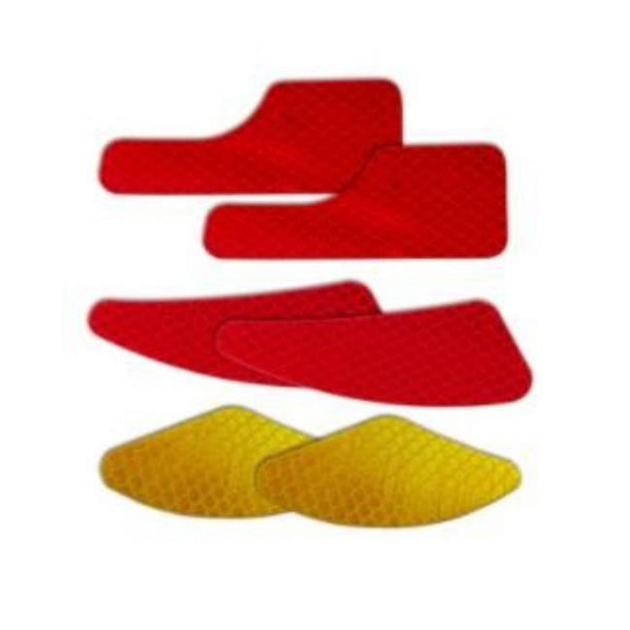 Picture of Club Clean RK6101 Reflector Bundle&#44; Red & Yellow - 6 Piece