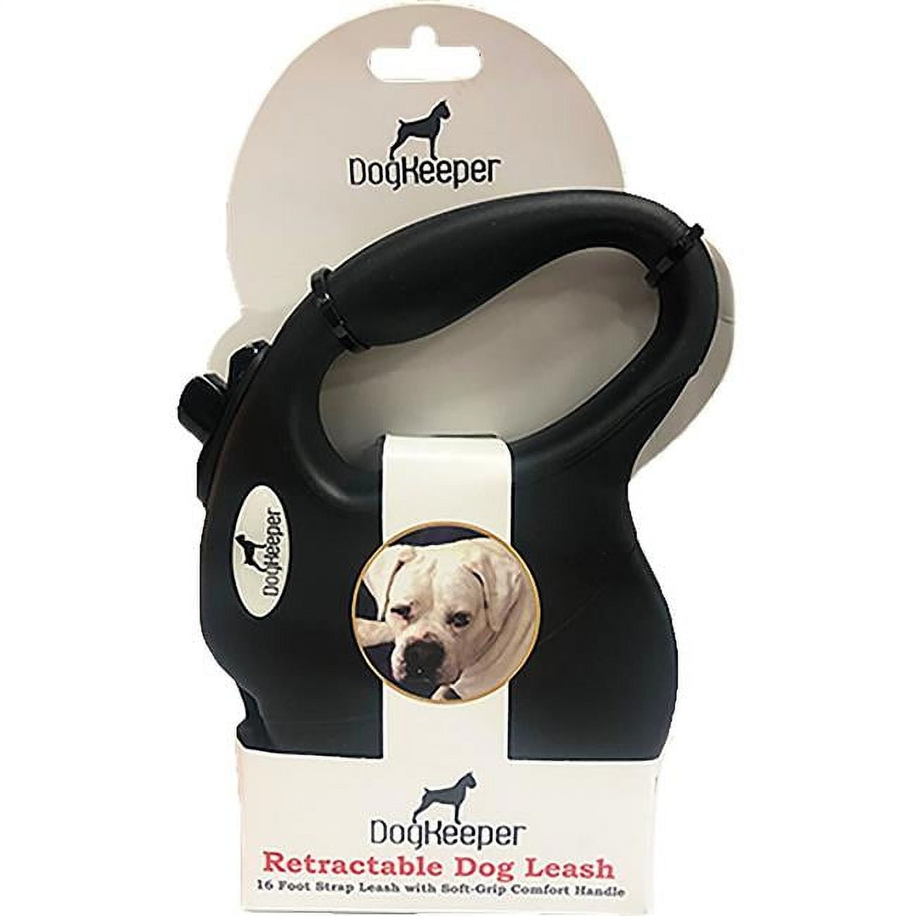 Picture of Dog Keeper DK-0168 Retractable Leash, Black