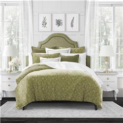 Picture of 6ix Tailors HYB-OLI-CVT-TW-3PC Hayba Olive Twin Size Coverlet & 1 Pillow Sham Set - 3 Piece