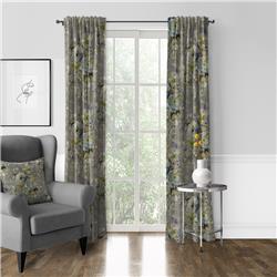 Picture of 6ix Tailors ATH-BLO-HEA-DP-5084-PR Athena Linen Pole Top Drapery Panel, Heather Gray - 50 x 84 in. - Pack of 2