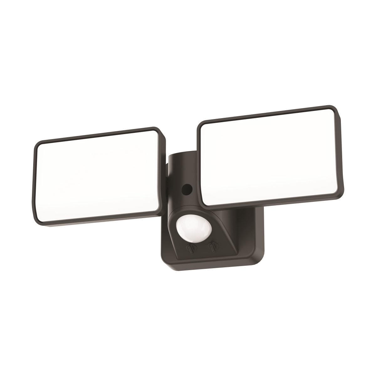 CL-SLM1500AC-2HBK 1500 Lumen Dual Head Motion Activated Outdoor Security Light-Black