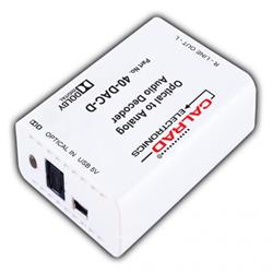Optical to Analog Audio Converter with Dolby Digital Decoder