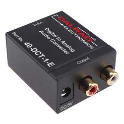 40-DCT-1-E Digital to Stereo Audio Converter, Compact Size