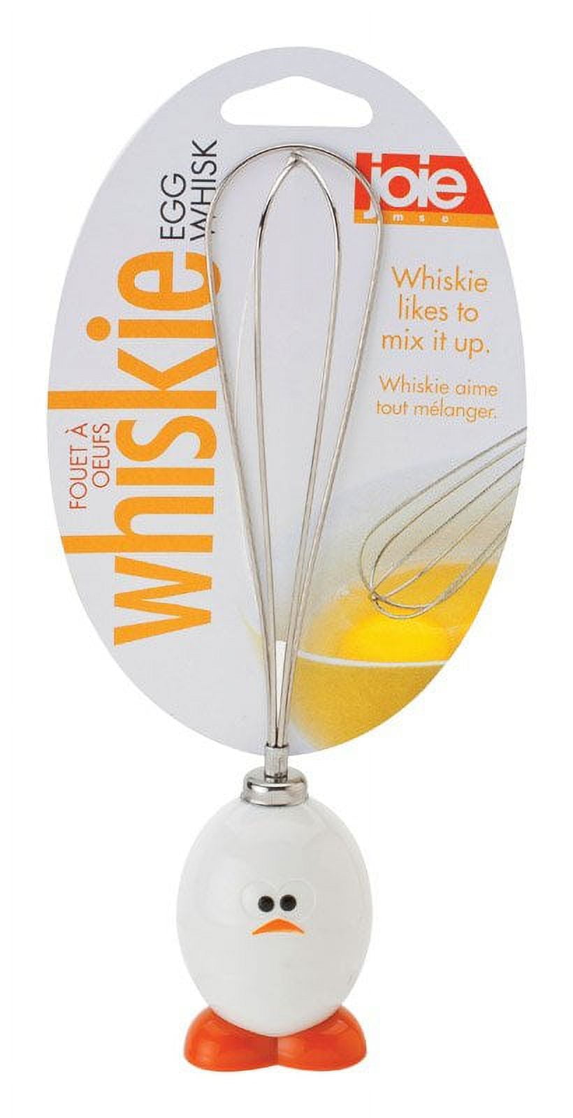 Picture of HIC 96019-HIC Stainless Steel And White Egg Whisk Home Decor Products