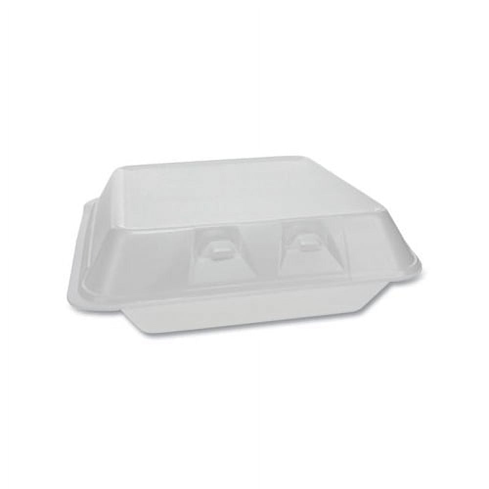 Picture of Pactivoration YHLW0903 9 x 2.25 x 0.75 - 3 Compartment White Foam Container - 150 per case