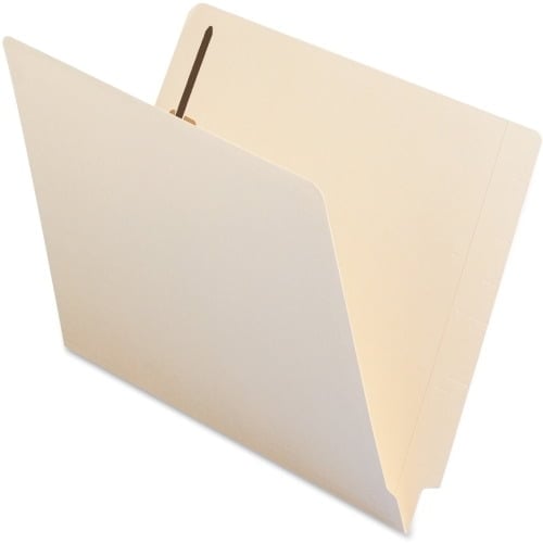 End Tab Fastener File Folder - Manila