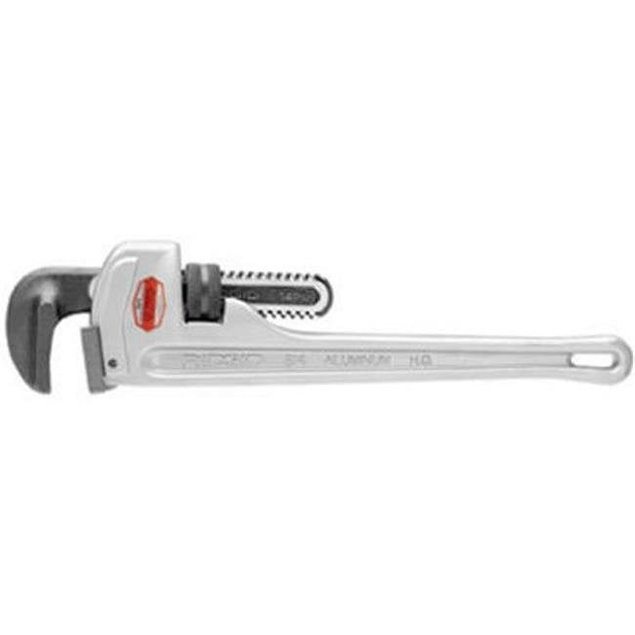 Aluminum Straight Pipe Wrench - 18 in. Plumbing Wrench -  Ridgid, RI56357