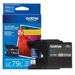 LC79C Super High Yield Cyan Cartridge Ink, 2xl