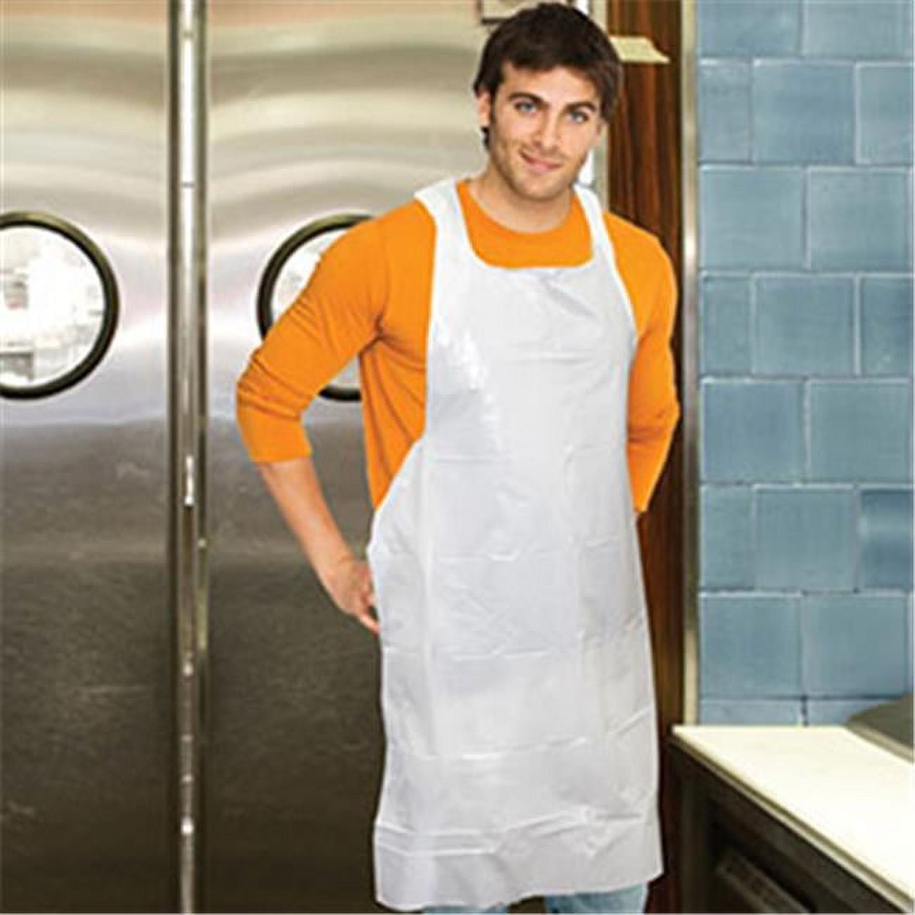 Picture of Royal DA2846 Lightweight Poly Apron Boxed, 28 x 46 in.