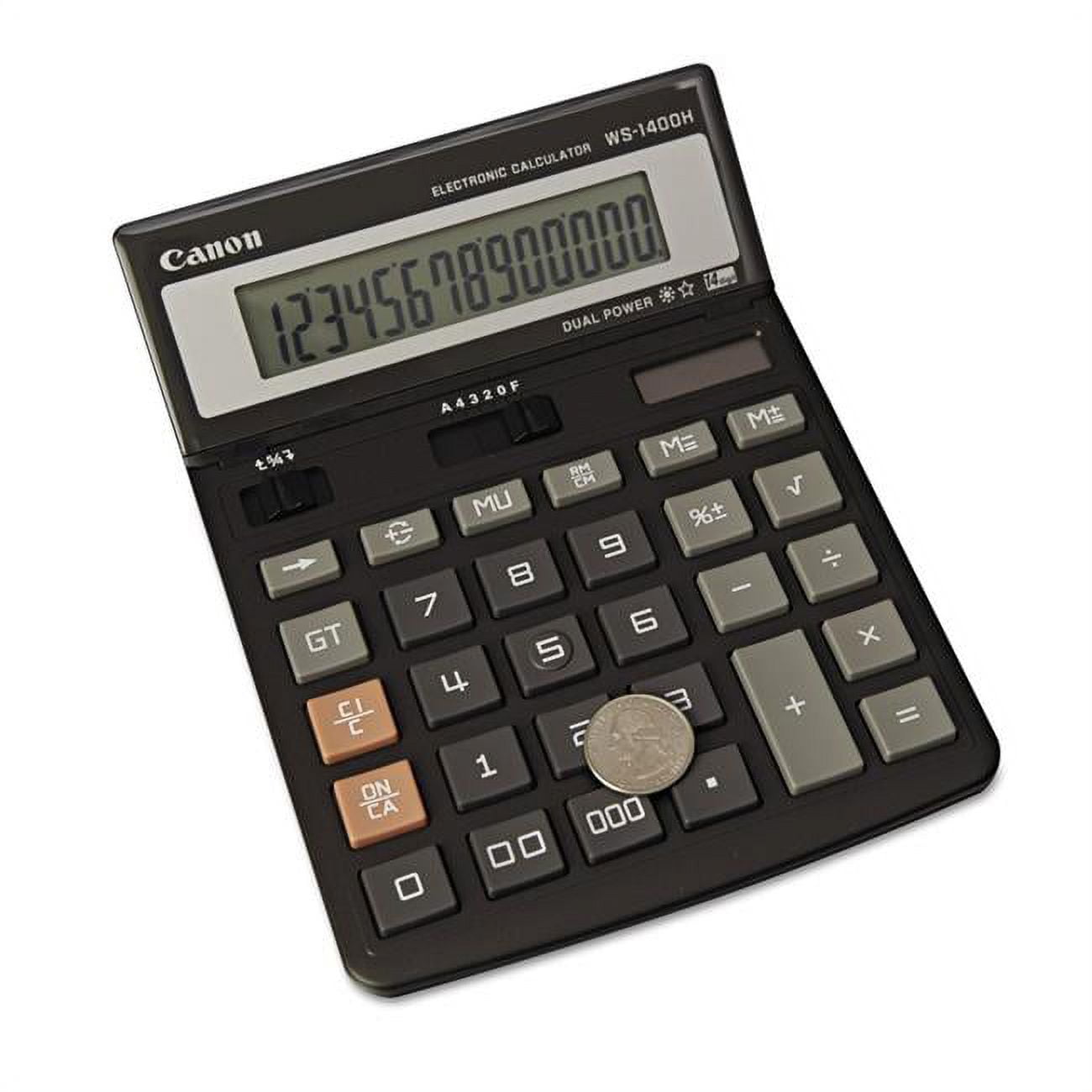 Picture of MOT4 CNM4087A005AA Minidesk Calculator, 14-Digit