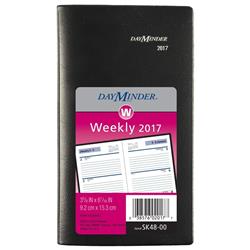 Picture of ACCO Brands SK4800 DayMinder Weekly Pocket Planner 2017&#44; 3.38 x 6.06&#44; Black