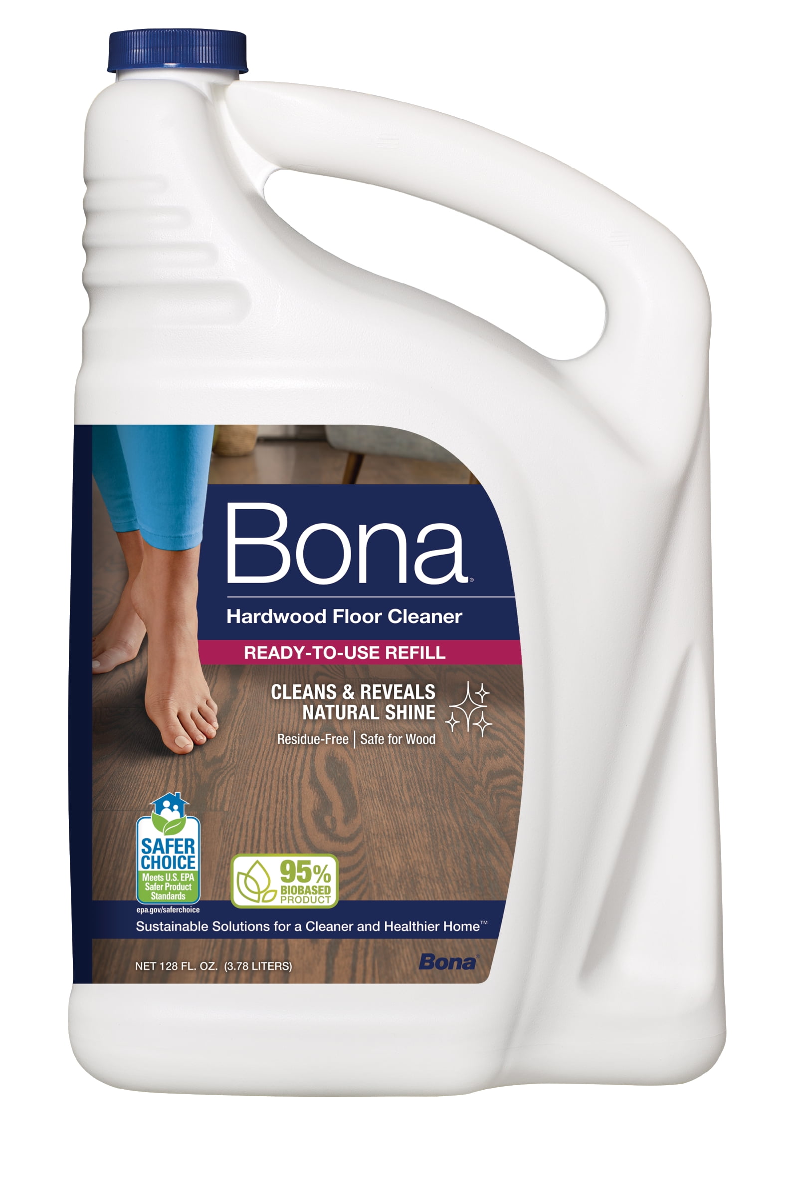 BonaKemi USA  Hardwood Floor Cleaner Refill - Clear - 128 oz.
