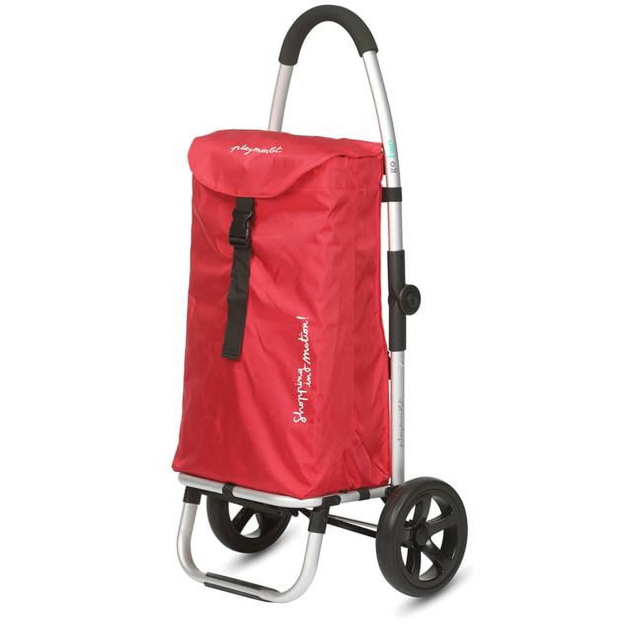 24916DCH-277 Go Two Compact Utility Cart, Cherry -  Playmarket