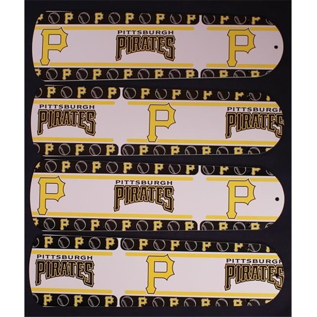 Picture of Ceiling Fan Designers 42SET-MLB-PIT 42 in. MLB Pittsburgh Pirates Baseball Ceiling Fan Blades