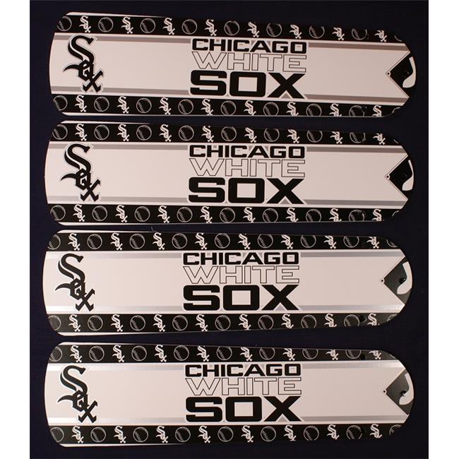 Picture of Ceiling Fan Designers 42SET-MLB-WSOX 42 in. MLB Chicago White Sox Baseball Ceiling Fan Blades