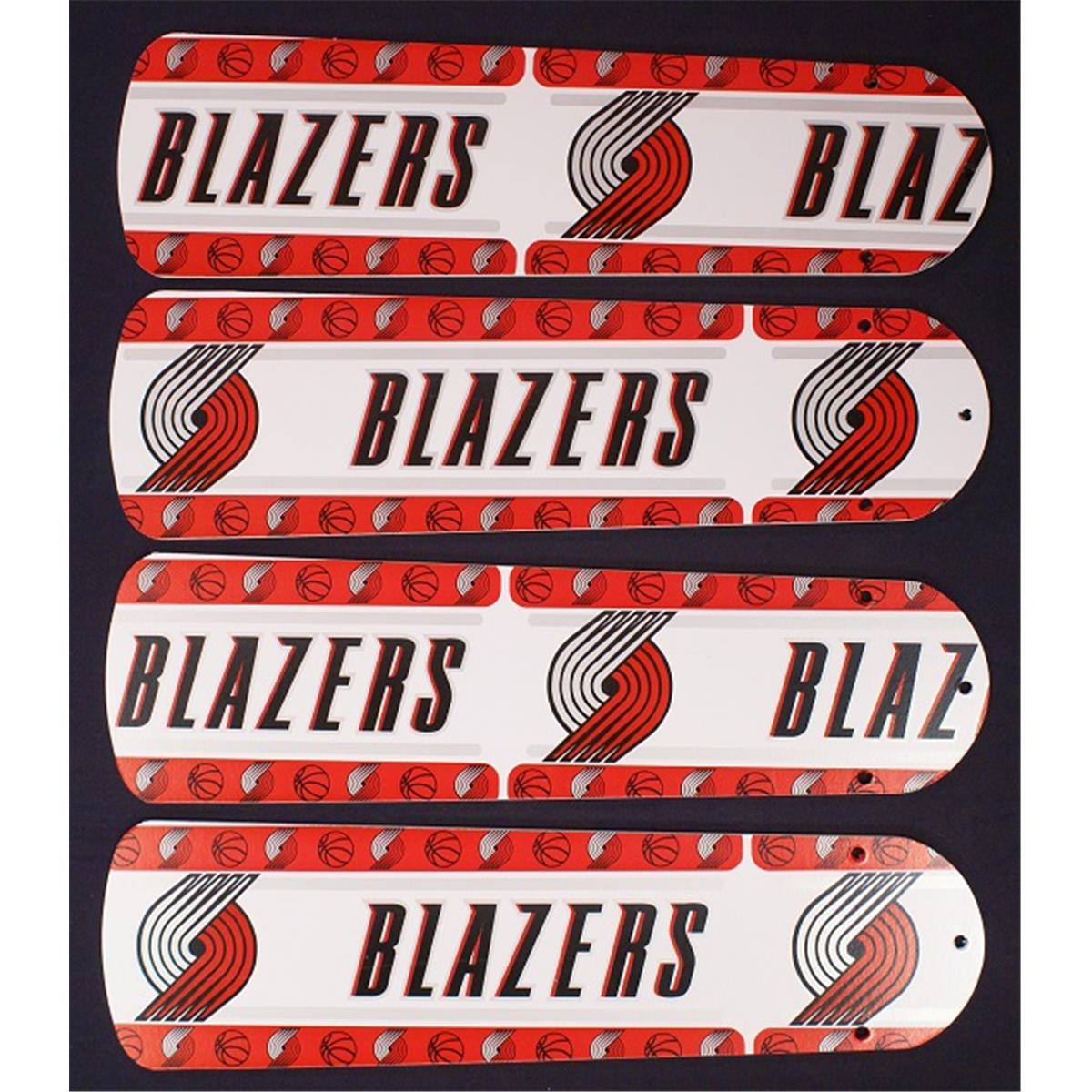 Picture of Ceiling Fan Designers 42SET-NBA-BLAZ 42 in. NBA Portland Trail Blazers Basketball Ceiling Fan Blades