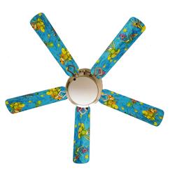 Picture of 888 Cool Fans F52-0001041 52 in. Frog Pond Fun 5-Blades White Ceiling Fan with Lamp