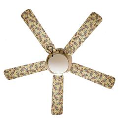 Picture of 888 Cool Fans F52-0001018 52 in. Classic Sock Monkeys 5-Blades White Ceiling Fan with Lamp