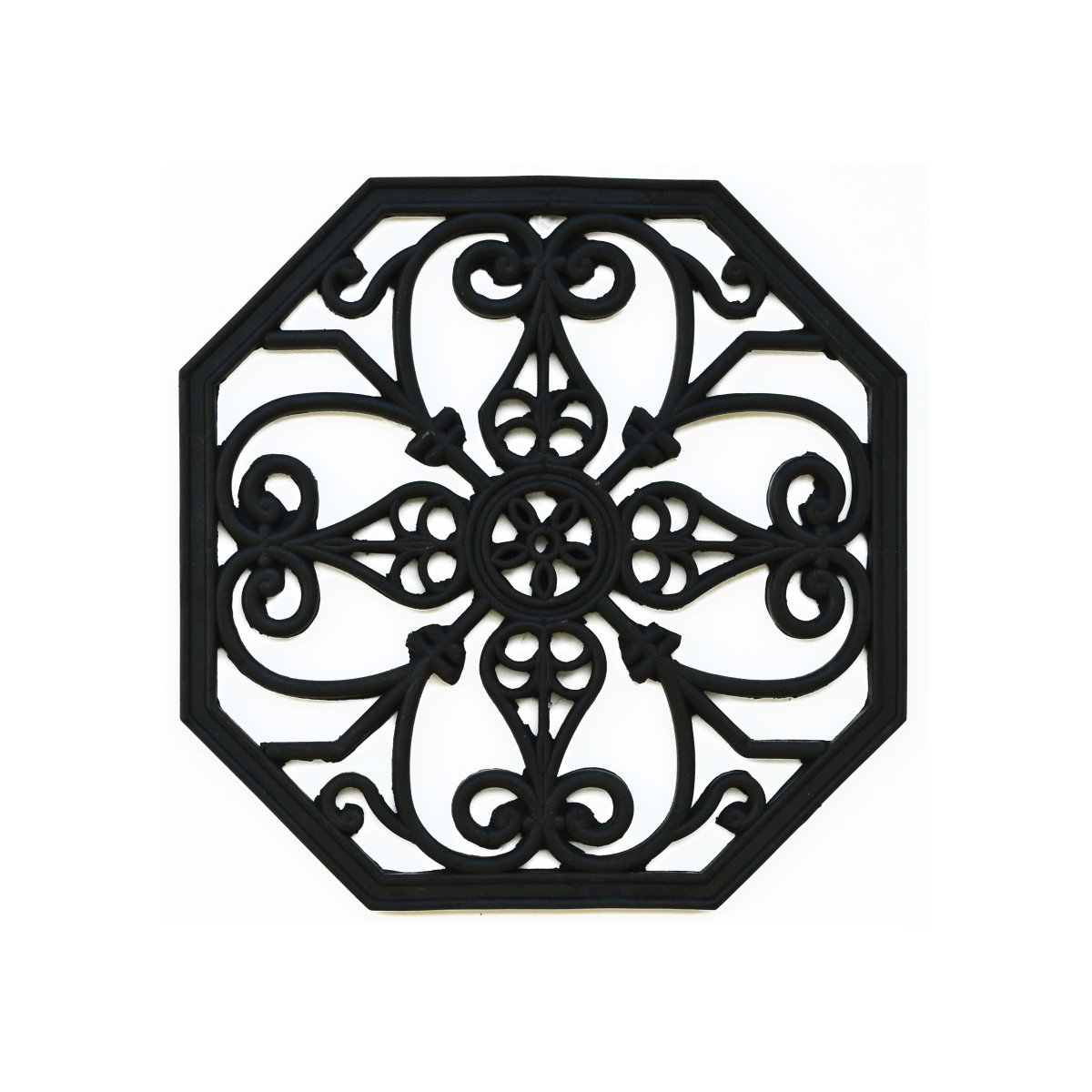 Picture of Calloway Mills 900171616 16 x 16 in. Cambridge Trivet&#44; Stepping Stone - Black - Rubber