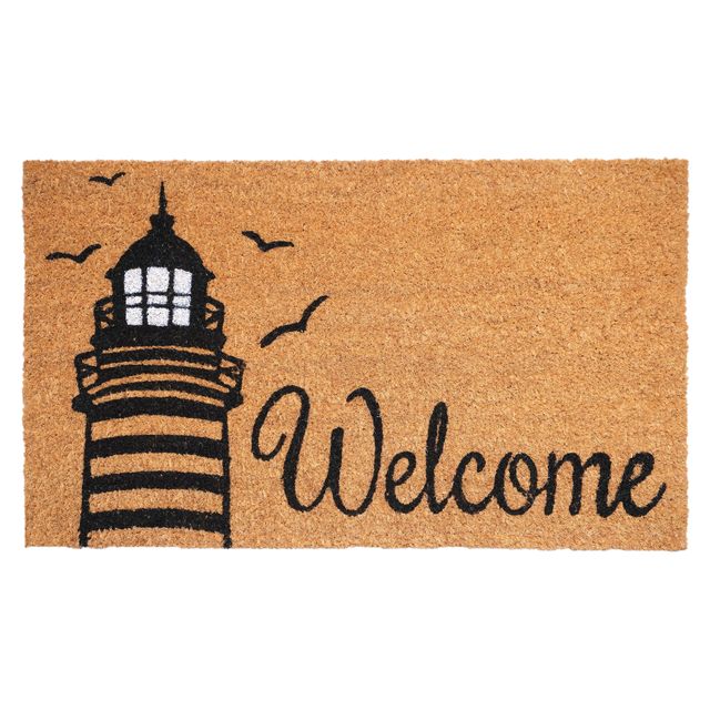Picture of Callowaymills 102493048 30 x 48 in. Lighthouse Welcome Doormat - Multi Color
