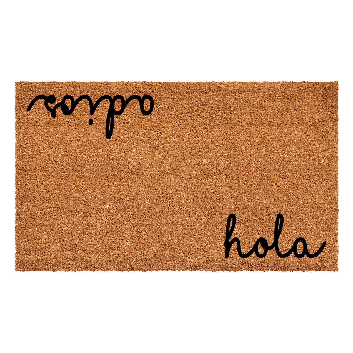 UPC 840195319248 - Calloway Mills 108353672 Cursive Hola Adios Doormat ...