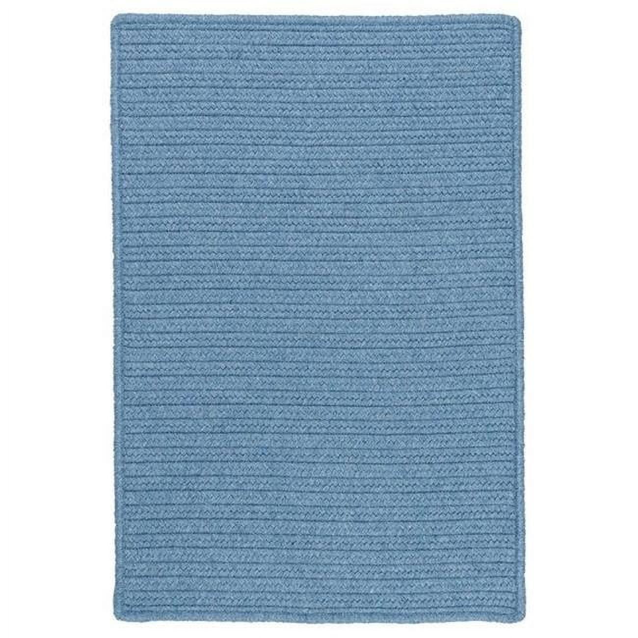 Picture of Colonial Mills Rug LS13R024X036S 2 x 3 ft. Sunbrella Solid Braided Rug  Sea