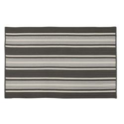 Rug MS38R024X036S 2 x 3 ft. Mesa Stripe Braided Rug  Stone Grey -  Colonial Mills