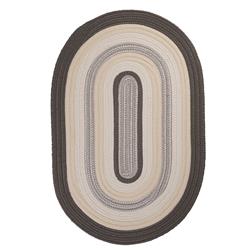 Picture of Colonial Mills BN49R024X084 2 x 7 ft. Brooklyn Traditional Oval Rug&#44; Slate