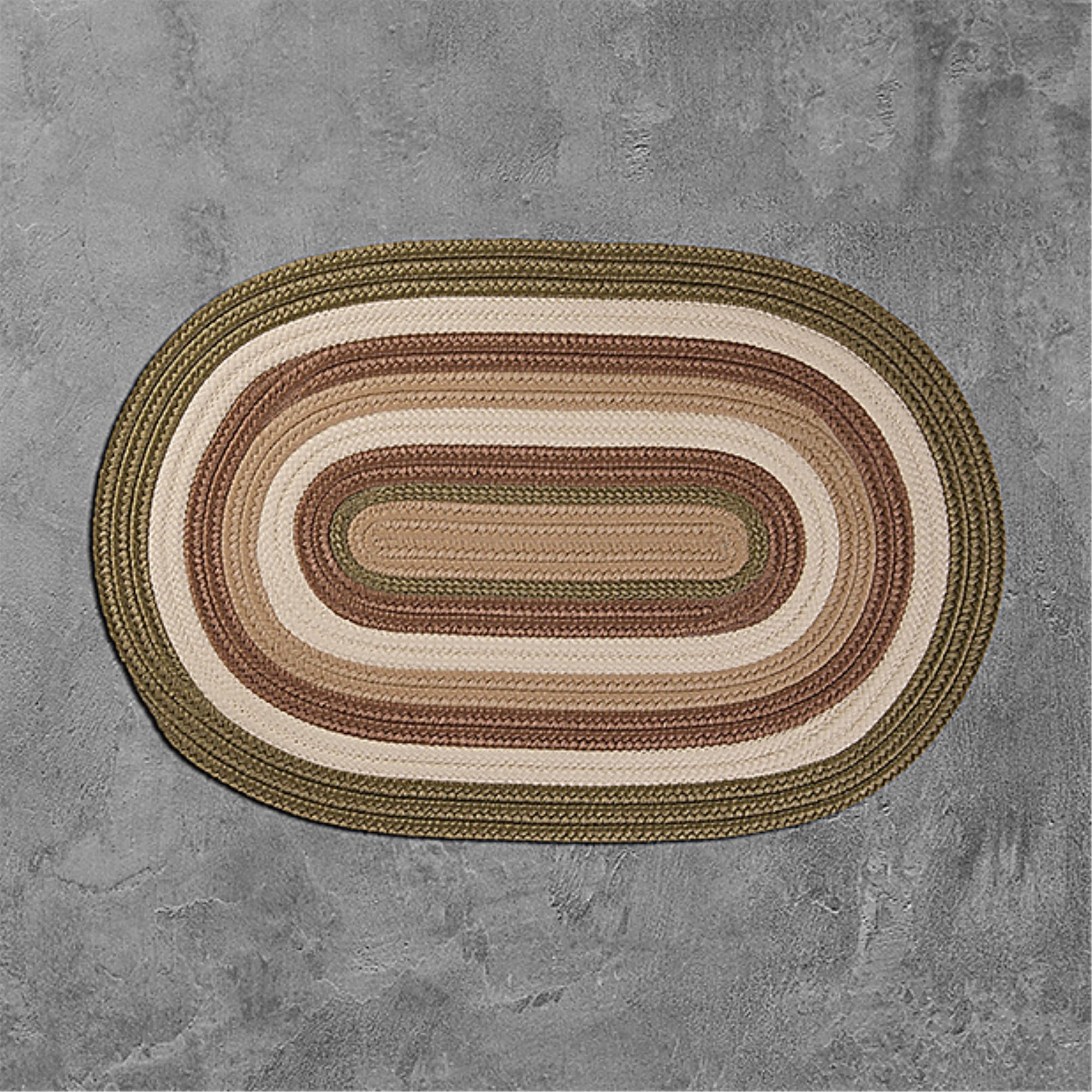 Picture of Colonial Mills BN69R024X108 2 x 9 ft. Brooklyn Traditional Oval Rug&#44; Moss